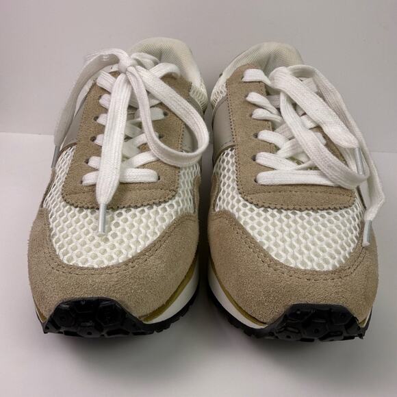 NWOB Greats Brooklyn McCarren Runners Cream Size Women 7.5 Men 5.5 Evereve - Picture 2 of 9